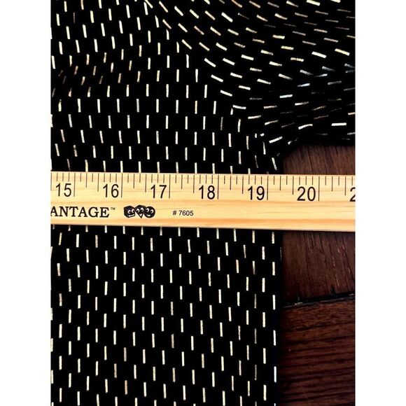 NWT Velvet by Graham & Spencer Black Gold Embroidered Boho Tunic Top XS - Picture 11 of 12